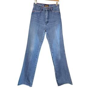Vintage Y2K Brittania Jeans 9 High Rise Western Country Distressed Straight Leg